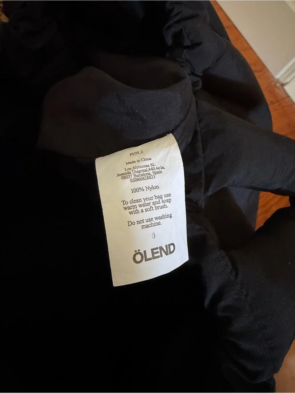 Olend Tote Bag with Knotted Strap